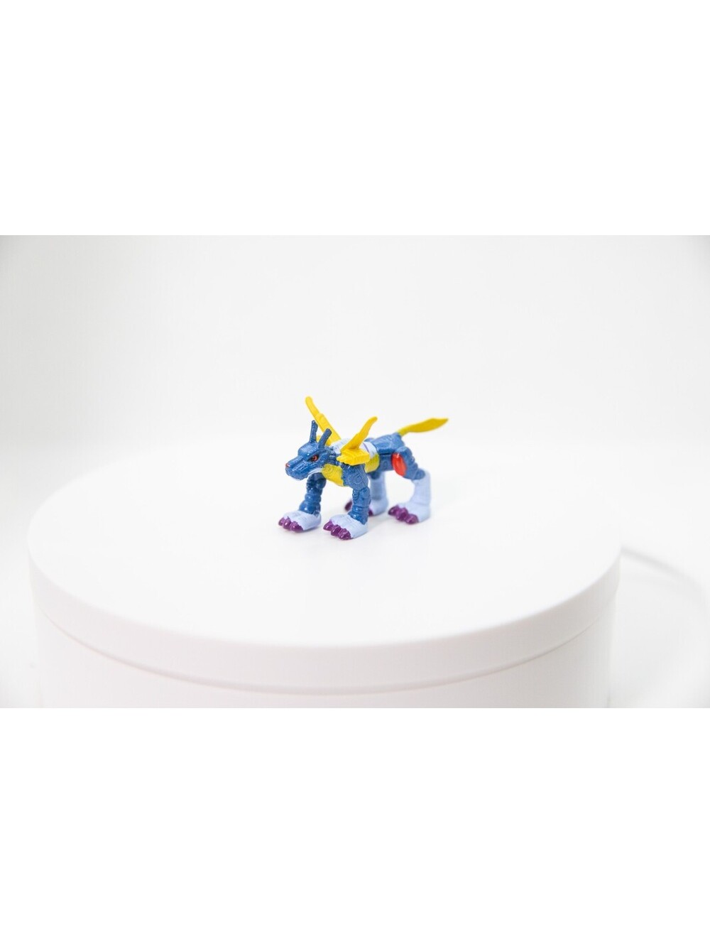 2000 Digimon Digital Monsters MetalGarurumon Mini Figure Bandai